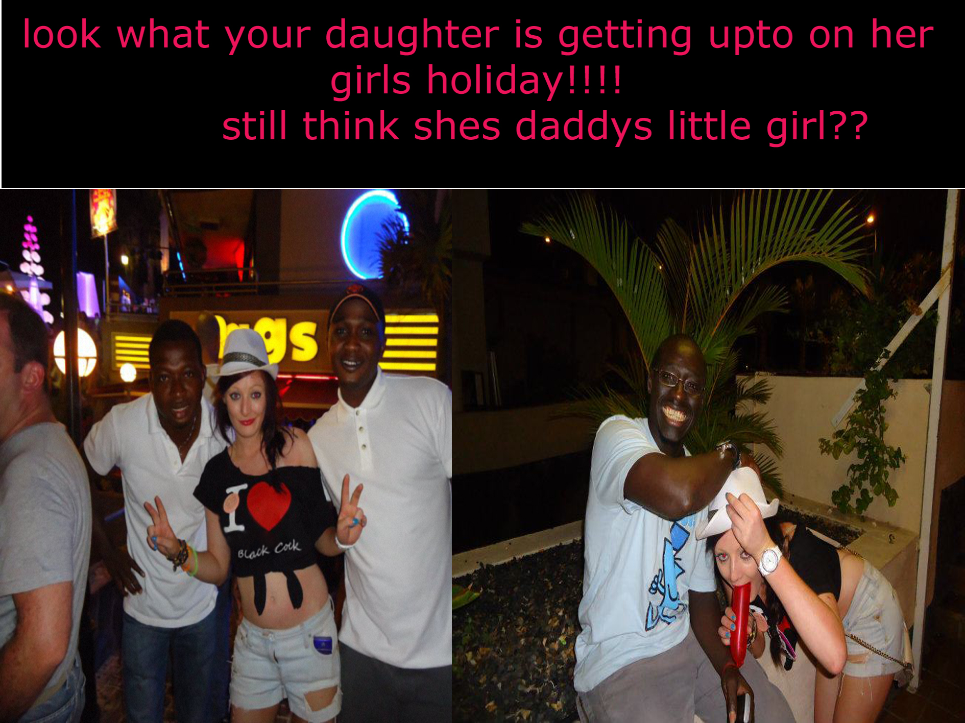 daughters on holiday.... not your lil girl any more
