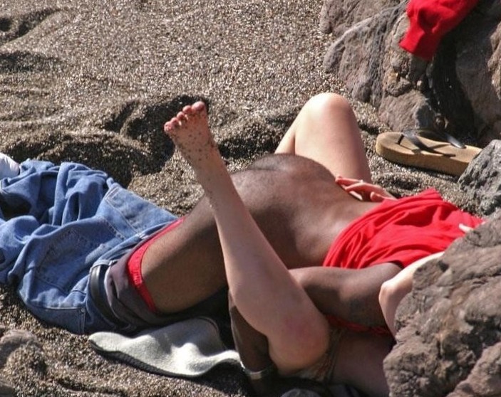 digging in the sand