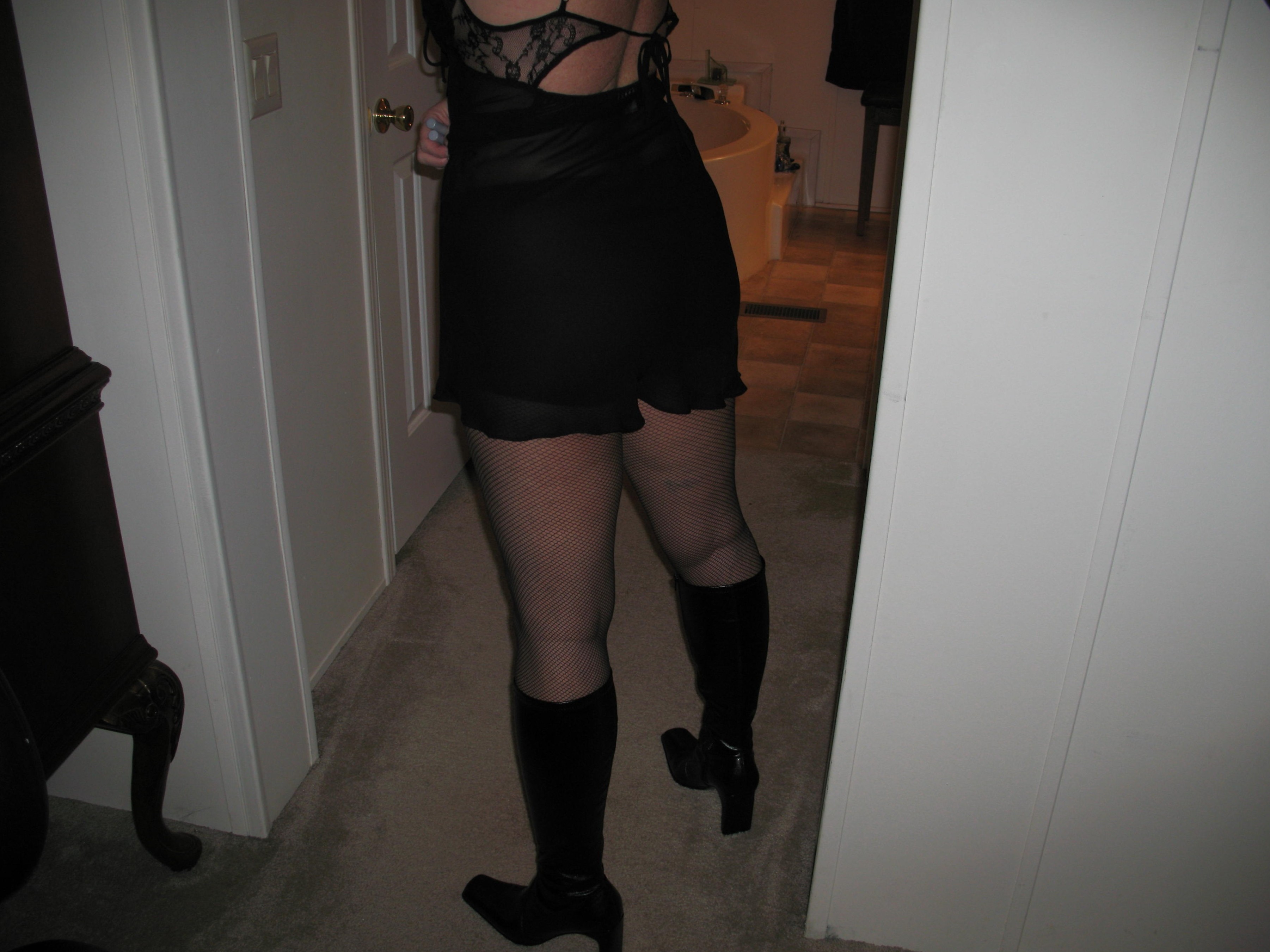 Me in one of my husbands favorite outfits